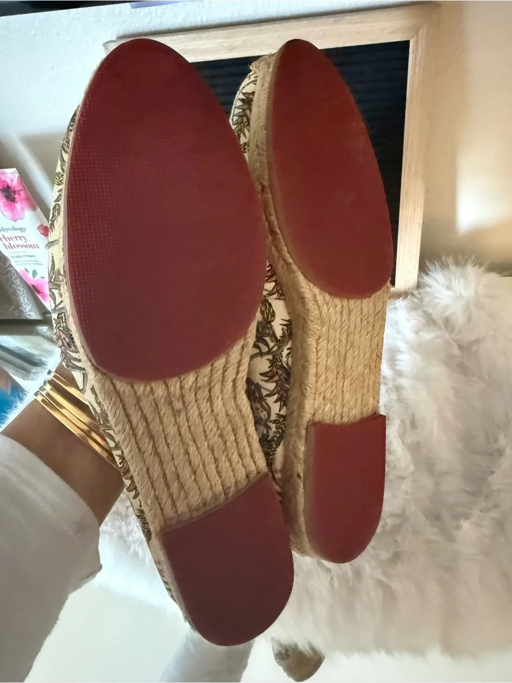 Christian Louboutin designer espadrille